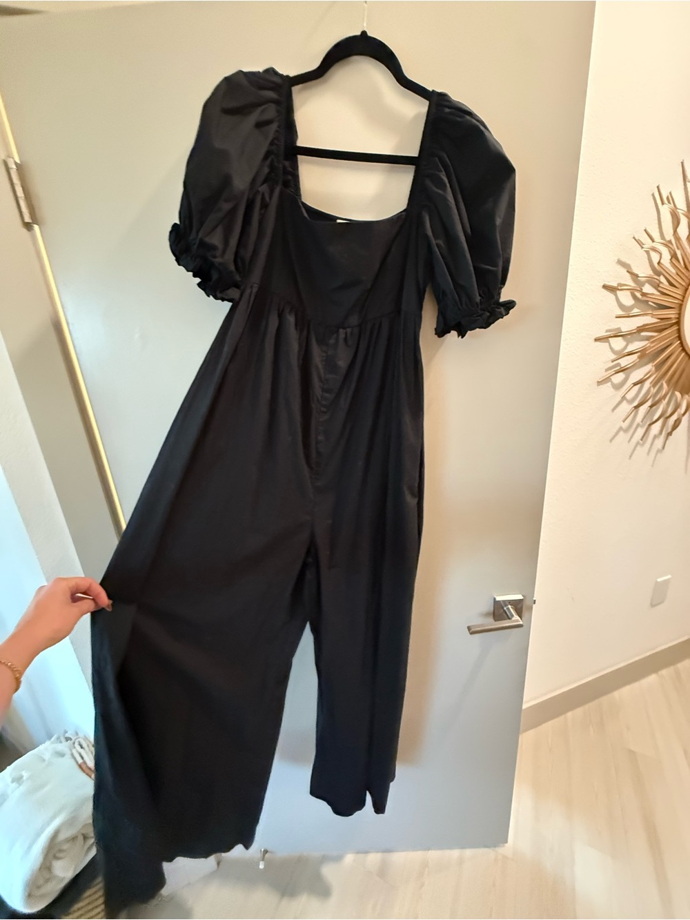 Selkie Black Hamptons Wide-Leg Jumpsuit - Picture 4 of 5